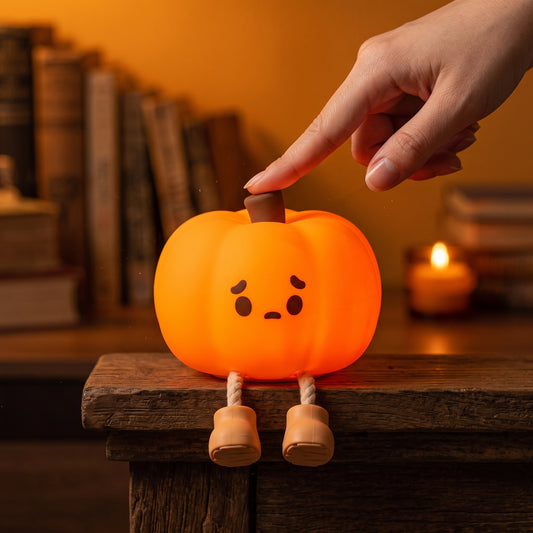 Griezeltje Pompoenlamp