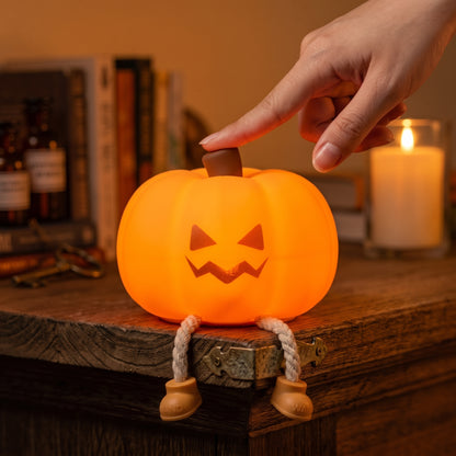 Griezeltje Pompoenlamp